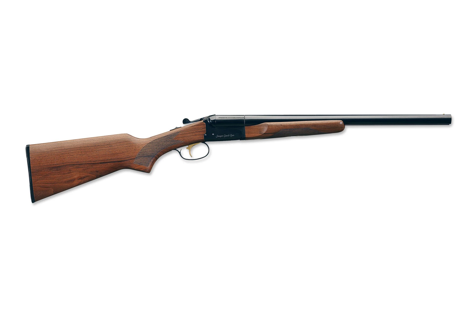Stoeger 31460 12GA 20" SXS A-Grade Walnut Coach Gun - Blued