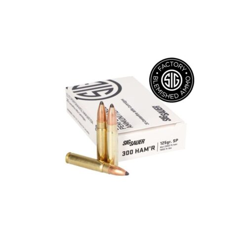 Sig Elite Performance .300 HAMR 125gr Soft Point 200rd Rifle Ammo - 20 Rounds - AR15 Discounts