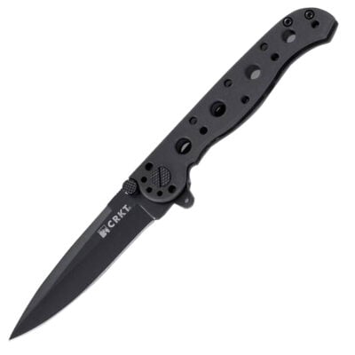 CRKT M16 - 10KS Tanto Black with Triple Point Serrations Stainless Steel Handle