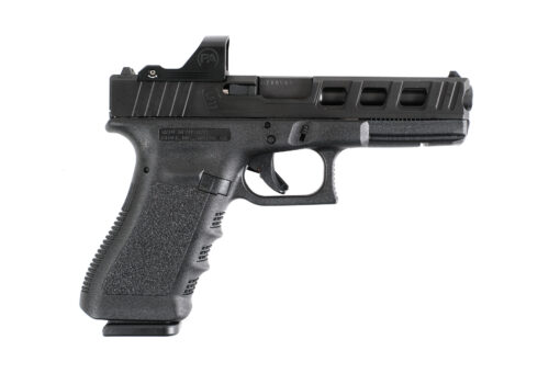 Glock 17 Gen3 Striker Fired FullSize 9MM 10Rd 449 Barrel w Red Dot Sight  Windowed Slide