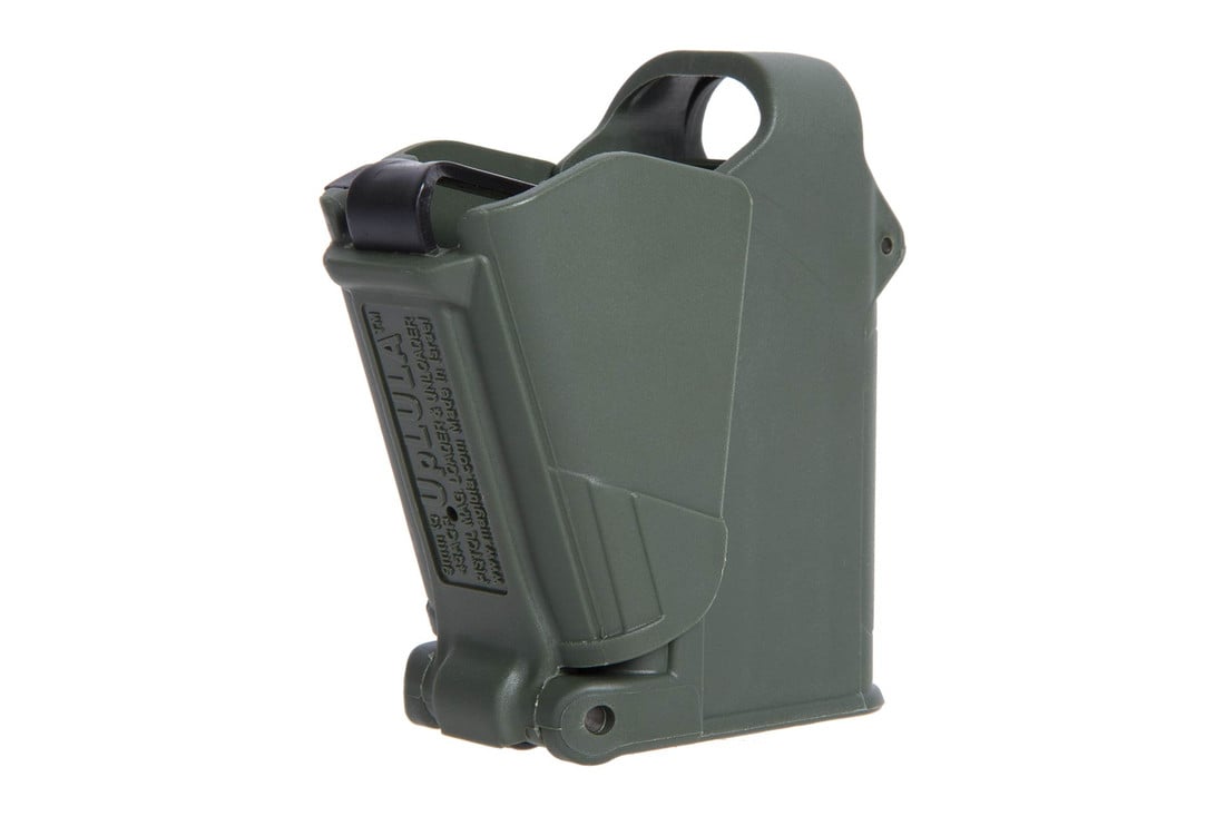 Maglula Up Lula Pistol Loader - 9mm-45ACP - Dark Green
