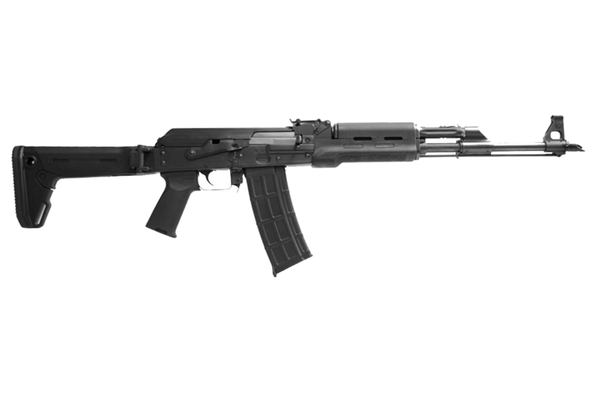 Zastava PAP M90 18.25" 5.56X45 30rd Semi Auto Rifle Hogue Handguard Magpul Grip Magpul Zhukov Stock