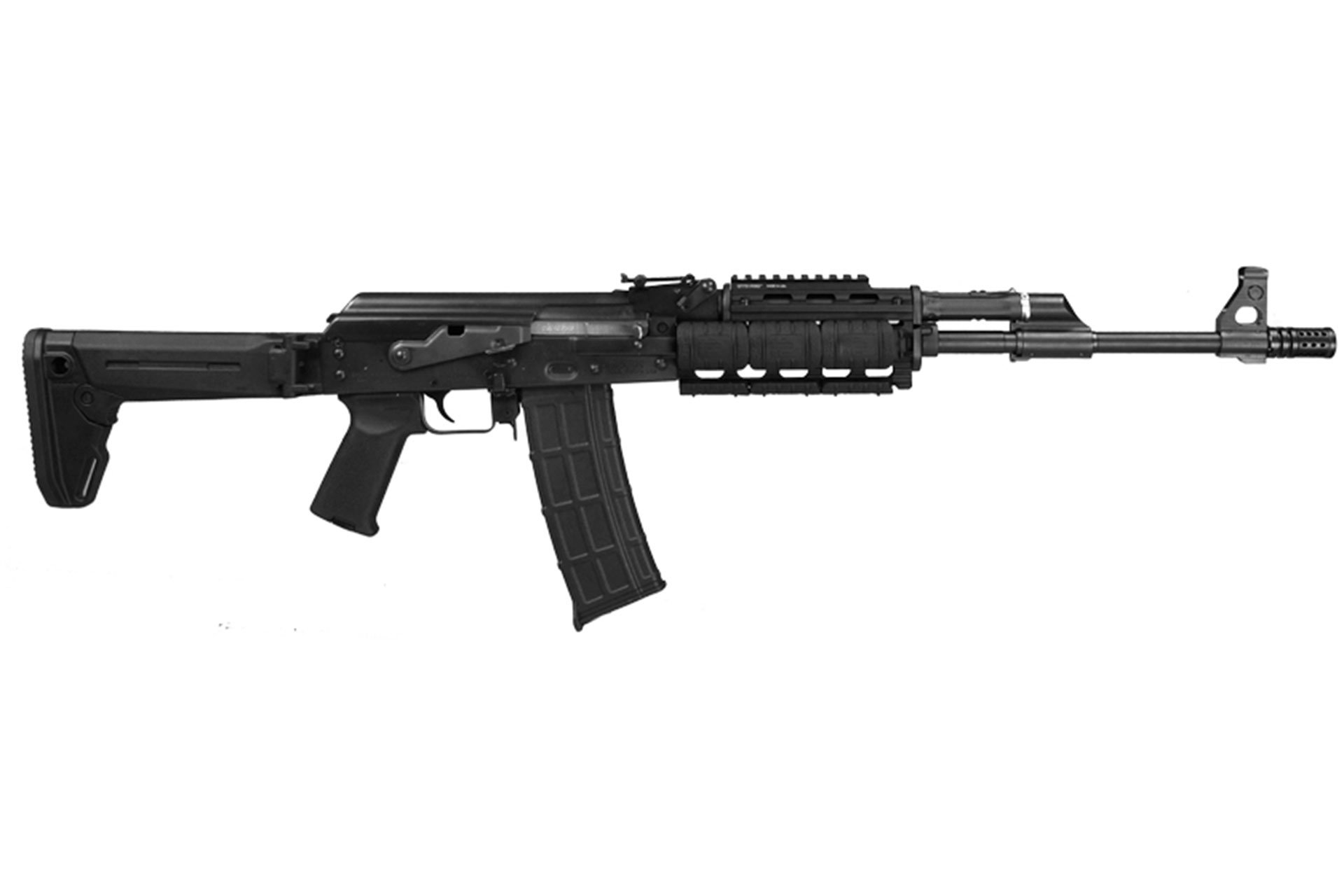 Zastava PAP M90 18.25" 5.56X45 30rd Semi Auto Rifle Quad Rail Zhukov Folding Stock
