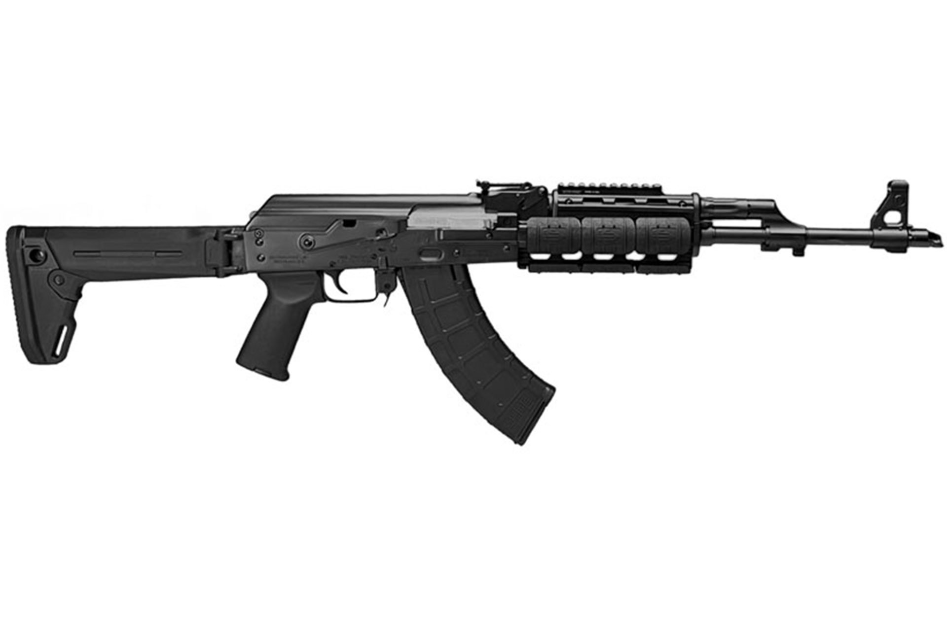 Zastava Zpapm70 16.3" 7.62X39 30rd Semi Auto Rifle Quad Rail Zhukov Folding Stock