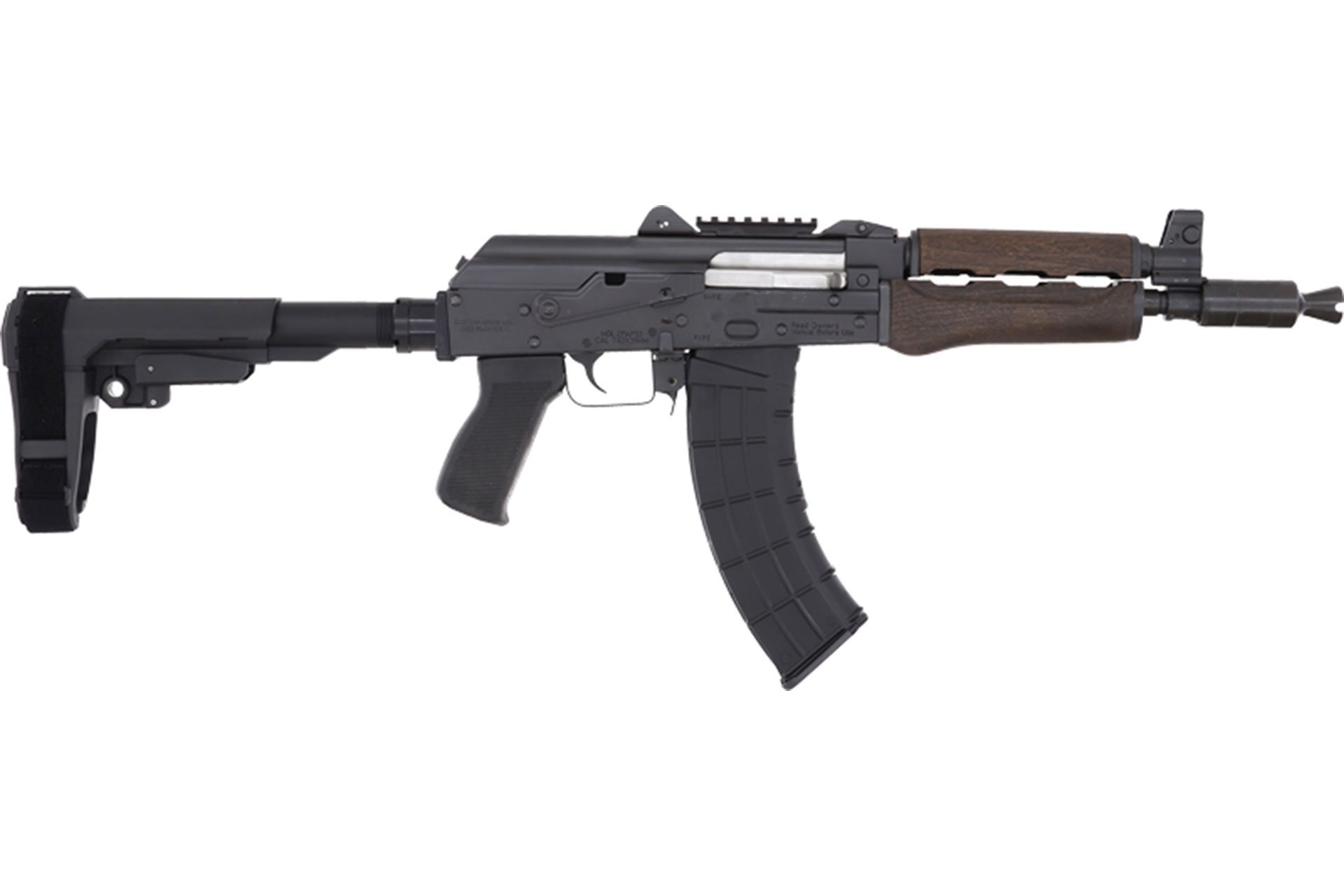 Zastava ZPAP92 10" 7.62x39 30rd Semi Auto 1.5MM Alpha Tactical Pistol