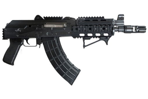 Zastava Zpap92 Ak Pistols 10" 7.62X39 30rd Semi Auto With Night Brake Quad Rail Top Rail Rear Trunnion Rail Buldged Trunnion 1.5mm Receiver Chrome Lined Barrel - AR15 Discounts
