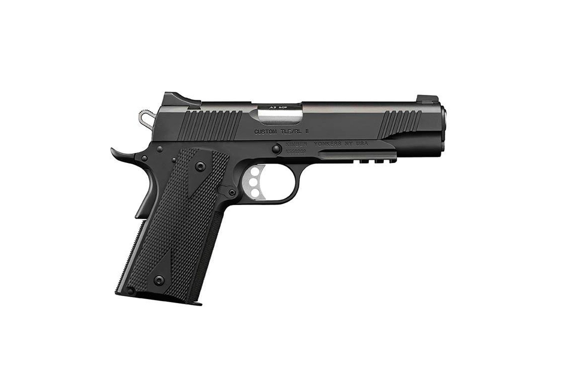 Kimber 1911 Custom TLE/RL II 45 Auto (ACP) 5" Black Pistol - CA Compliant
