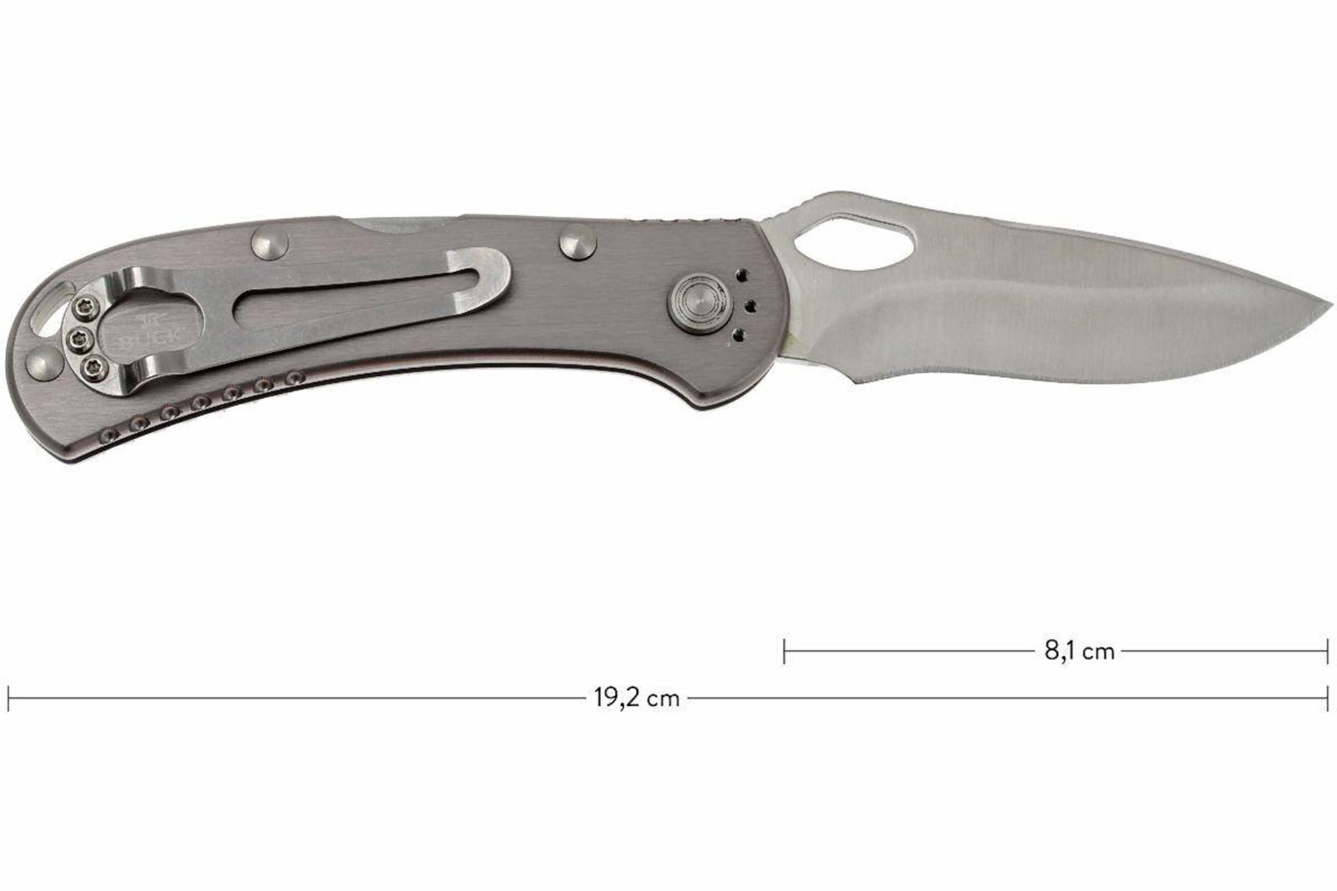 Buck Knives 0722GYS1-B Spitfire 3.25" Folding Knife - Gray