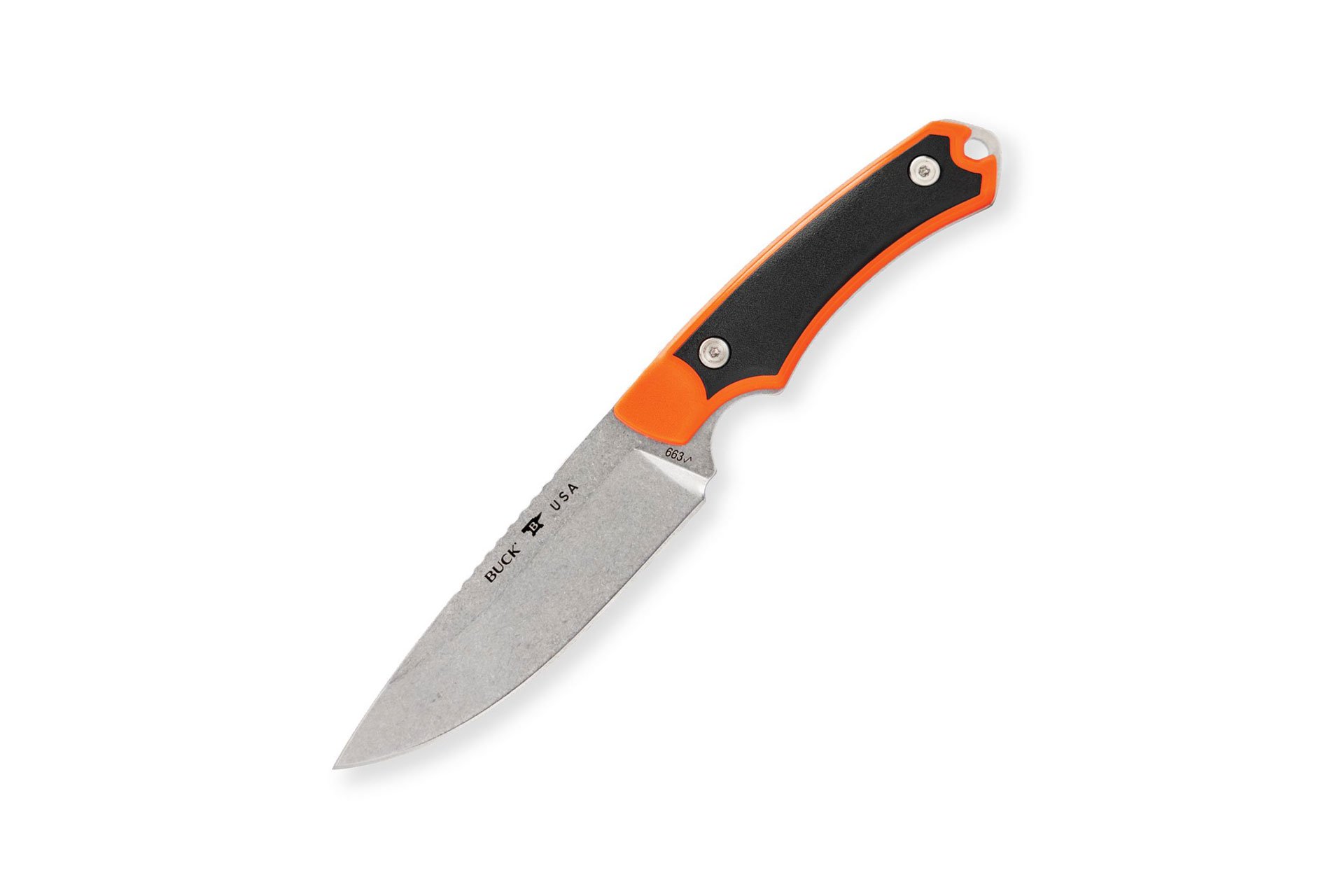 Buck Knives 663 Alpha Guide Select Knife Orange 0663ORS-B