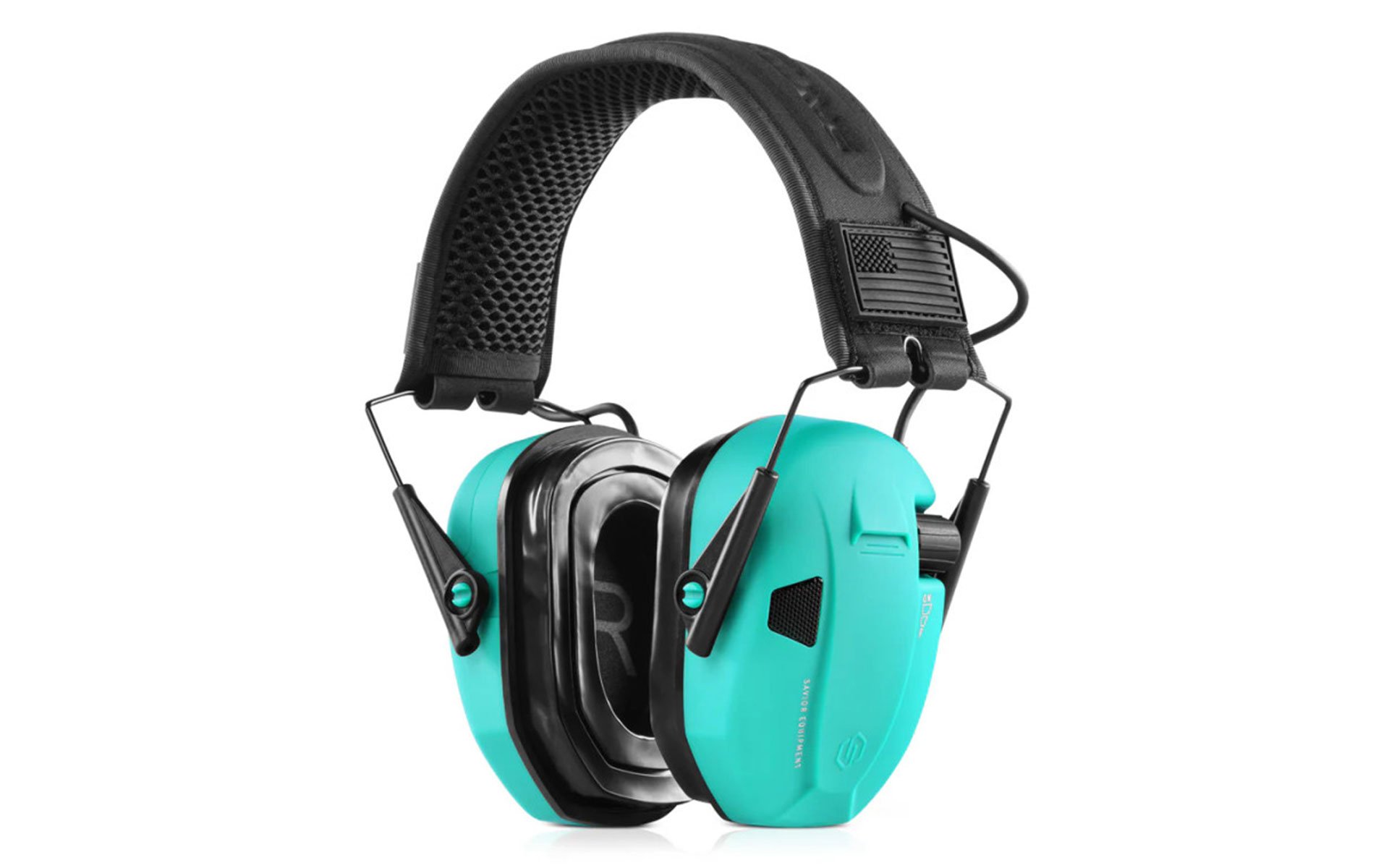 Savior Equipment Electronic Sound Suppression Ear Protection - Bright Teal