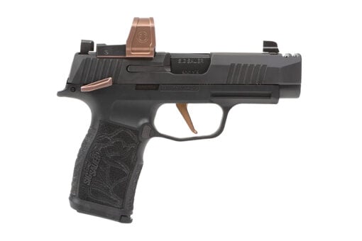 Sig Sauer P365 Rose XL Black  Rose Gold 9mm 31 12Round Semi Auto Pistol w ROMEO Zero Elite Red Dot