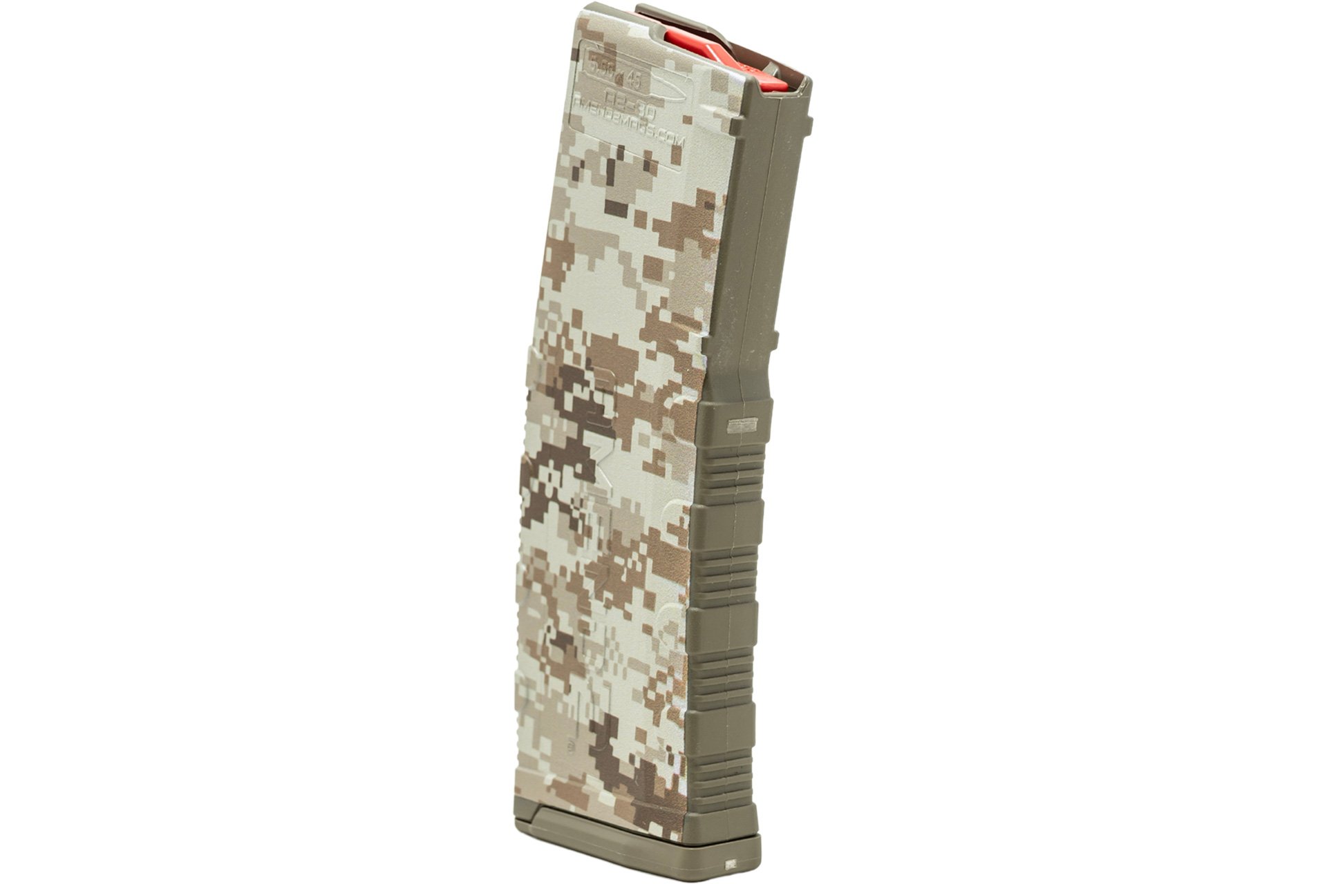 Amend2 AR-15/M4/M16 5.56x45mm NATO/.223 Remington Mod-2 Flat Dark Earth Custom Printed Desert Digi Camo 30-Round Magazine