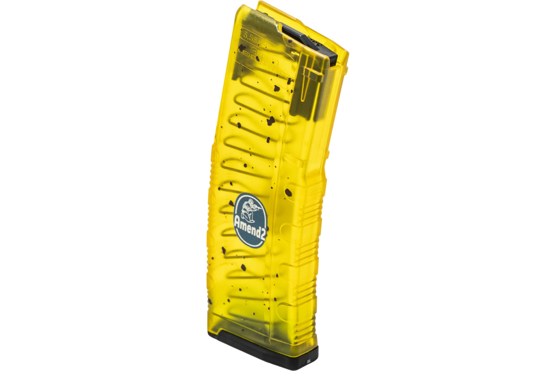 Amend2 AMEND2 AR-15/M4/M16 5.56x45mm NATO/.223 Remington Mod-C Translucent Yellow Custom Printed Banana 30-Round Magazine