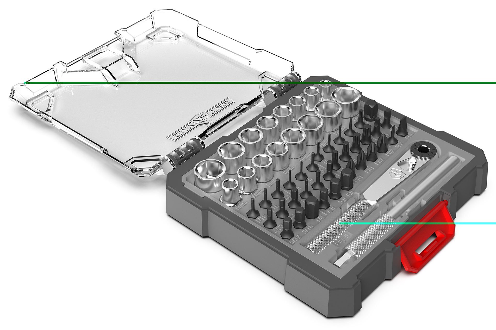Real Avid X3 Driver 52-Piece Socket & Gunsmithing Bit Set