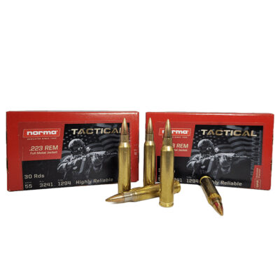 Unknown NORMA TACTICAL .223 REM 55 GR FMJ Rifle Ammo - 30 Rounds