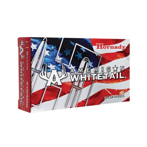 Hornady 8047 American Whitetail 243 Win 100 gr InterLock Boat-Tail Soft Point 200 Rd - 