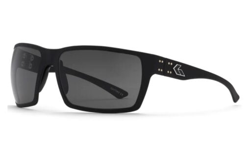 Gatorz Specter Black Black Logo Smoke Polarized