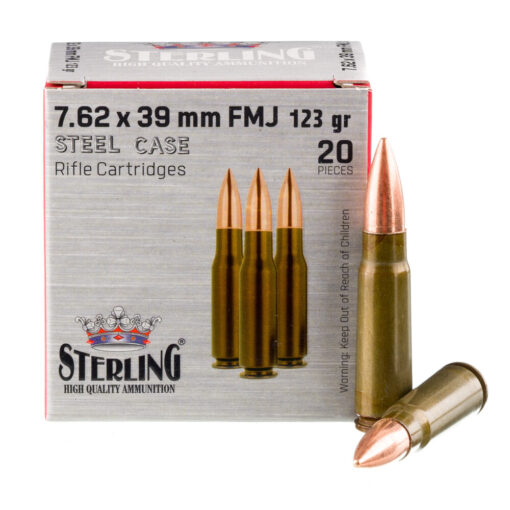 STERLING SC 762X39 123GR FMJ 2
