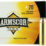 Armscor FAC44M2N USA 44 Rem Mag 240 gr Jacket Hollow Point Handgun Ammo – 20 Rounds