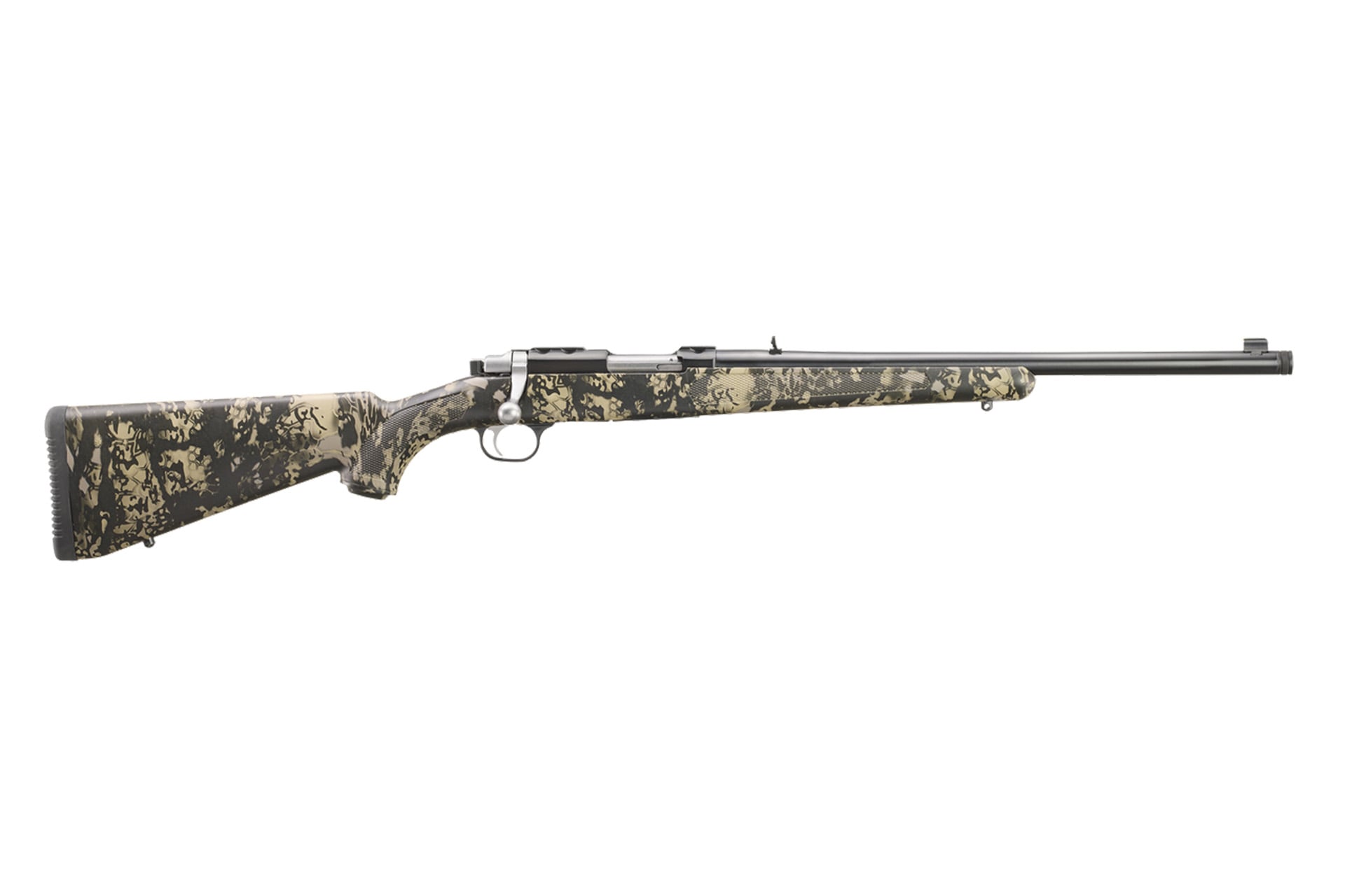 Ruger 7421 77/357 357 Mag 5rd 18.50″ Kryptek Obskura Nox Camo Synthetic Stock