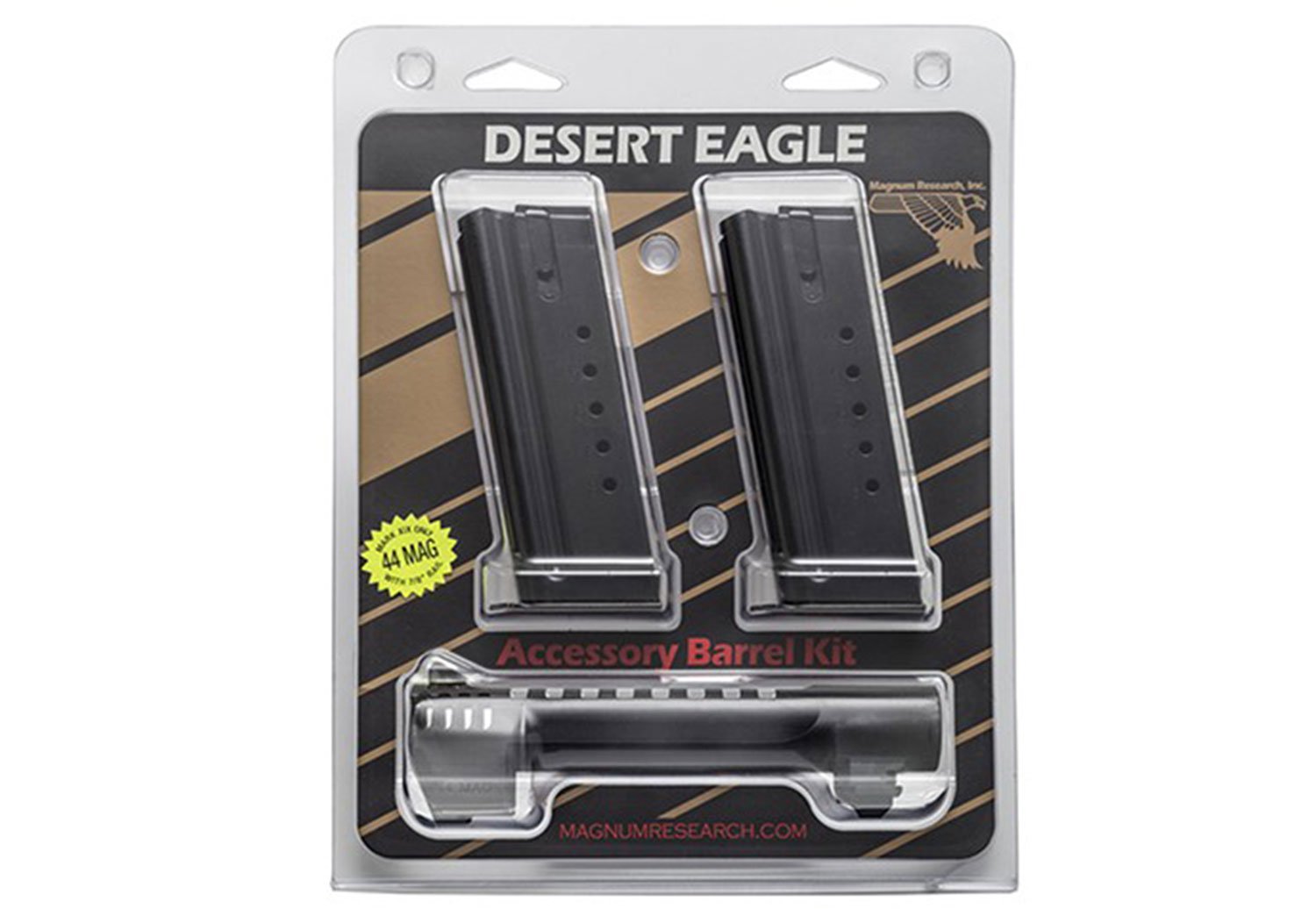 Magnum Research Desert Eagle .50 AE Conversion Kit Black 6" w/ Muzzle Brake and 2x 7Rd Mags