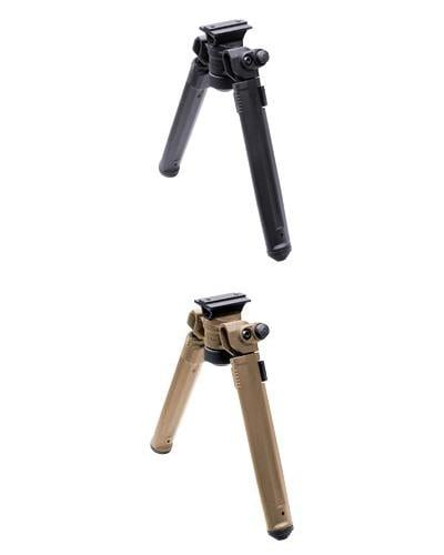 Magpul Industries Bipod Hard Anodized 6061 T-6 Aluminum Fits A.R.M.S And 17S Style Rails 6.3"-10.3" 11oz