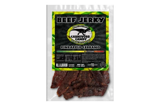 PINEAPPLE SERRANO BEEF JERKY - 