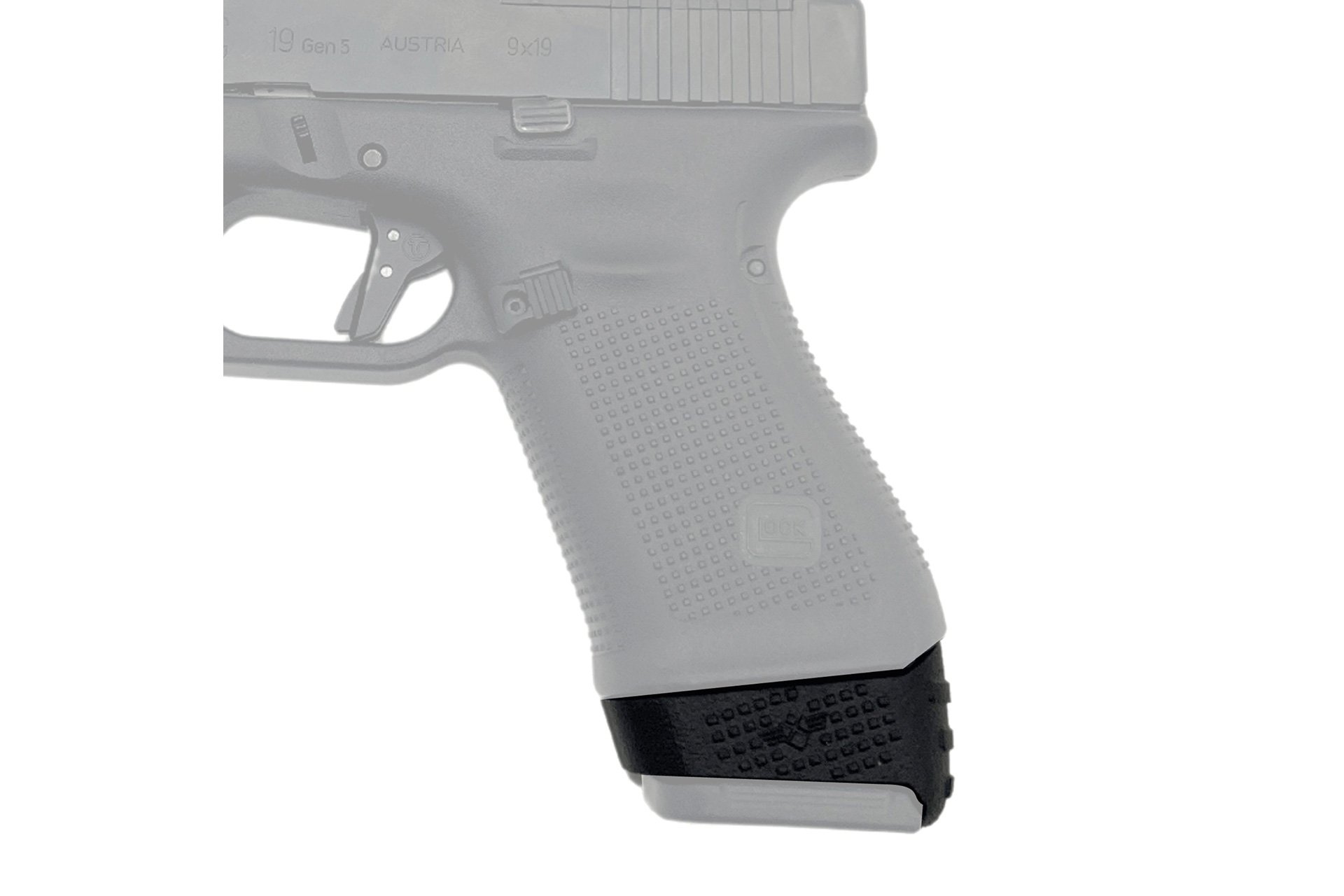 Xtech Tactical Magazine Sleeve for Glock 19 Gen 3-4 & 5 FS for use with 17rd Glock Magazine