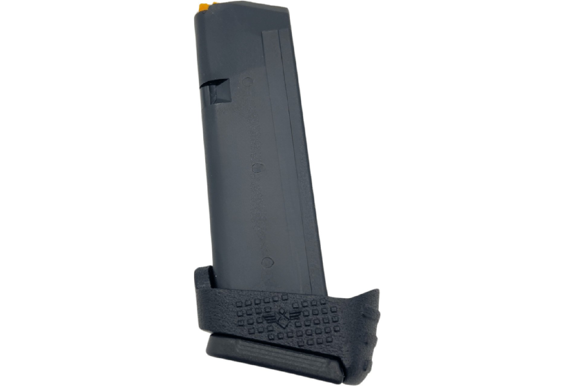 Xtech Tactical Steel Reinforced 17rd 9mm Magazine for Glock 19 Gen 5 with 17-7 SS Spring with Mag-Adapt
