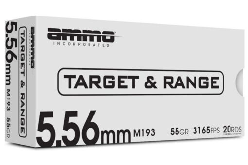 Ammo Inc 5.56NATO 55gr M193 Ammo Rifle Ammo - 500 Round case - AR15 Discounts