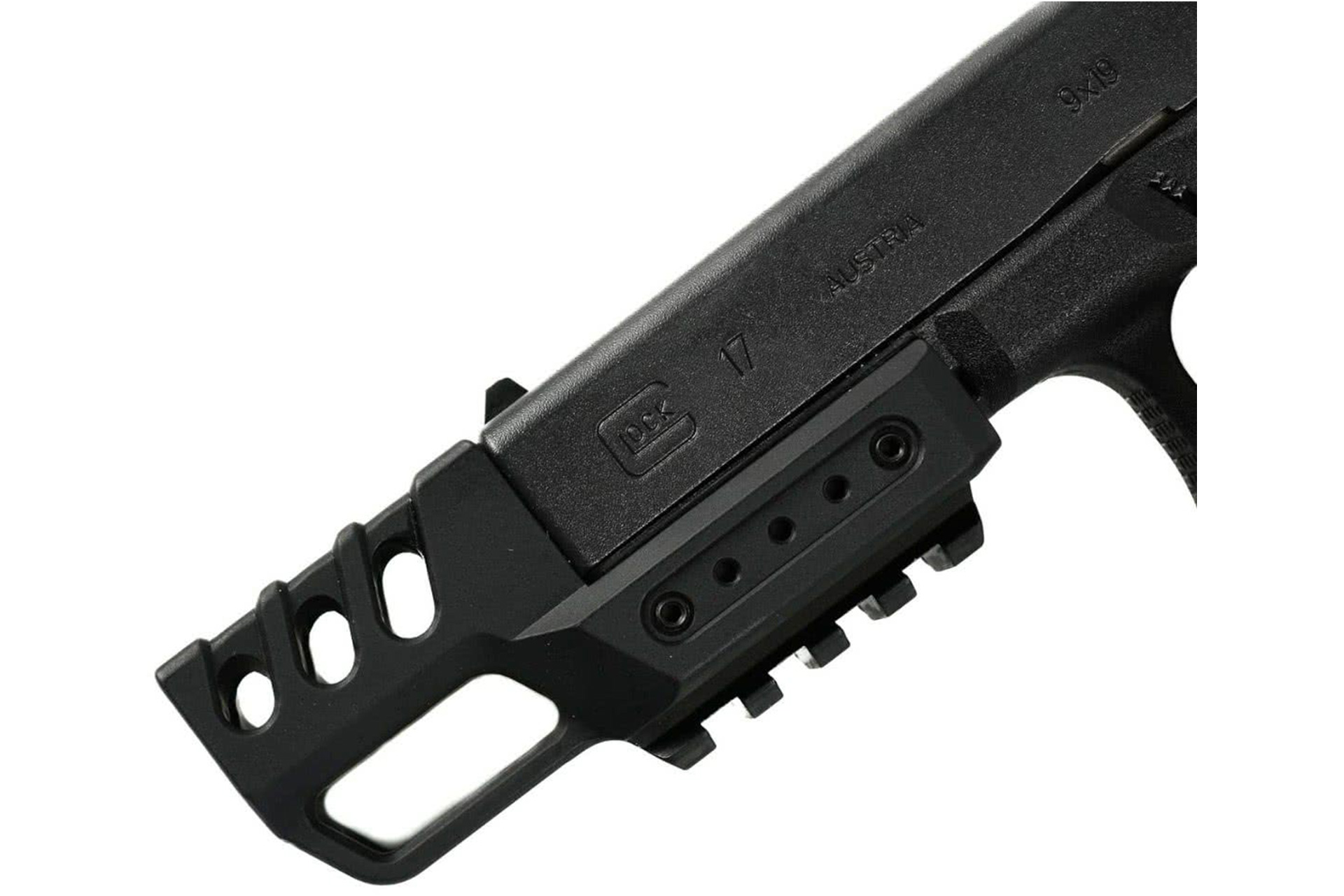 Armaspec FMC-G17 Frame Mounted Compensator - Black