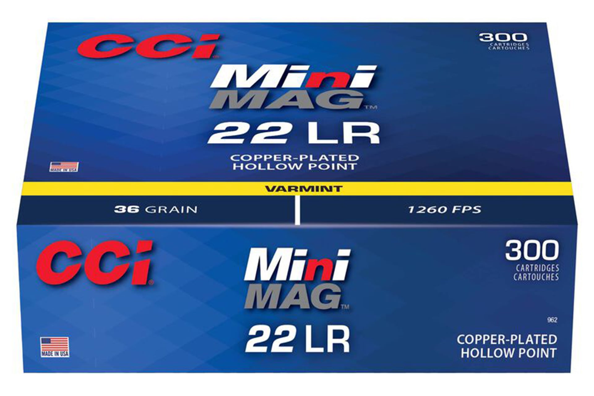 CCI .22 LR 36gr JHP – 3000rd