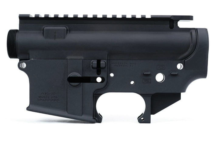 Anderson Ghost No Logo Receiver Set The Anderson Ghost No Logo Receiver Set is the least expensive option among these top-tier sets, offering unmatched value for budget-conscious builders. Forged from 7075-T6 aluminum, this AR-15 stripped upper receiver and lower set features a sleek, logo-free design for a discreet, tactical aesthetic. The upper and lower are machined to mil-spec standards, ensuring compatibility with standard AR-15 components, from barrels to BCGs. The Type III hardcoat anodized finish provides durability, and the matched machining delivers a tight fit with minimal tolerance stacking. Multi-caliber markings on the lower support builds like a 300 blk upper receiver or 5.56 NATO, making it versatile for various projects. Despite its affordability, the Anderson set maintains quality through rigorous inspections, offering a reliable foundation for custom builds without breaking the bank