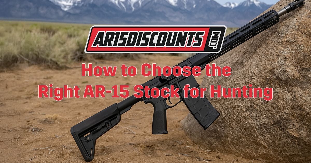 How to Choose the Right AR-15 Stock for Hunting