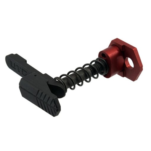 UTG AR15 Ambidextrous Extended Magazine Release - Red