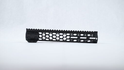NBS Free Float M-LOK Hexcut Handguard - 15 - 12" - AR15 Discounts