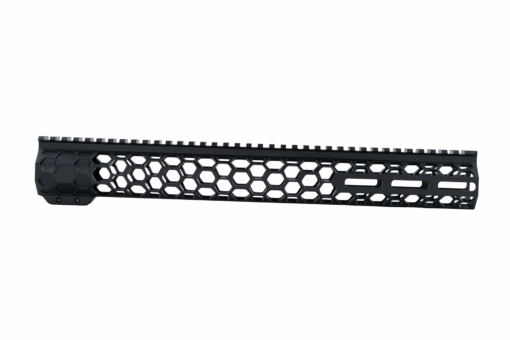 NBS Free Float M-LOK Hexcut Handguard - 15 - 15" - AR15 Discounts