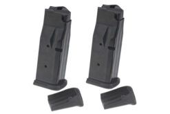 Ruger, Magazine, 380 ACP, 10 Rounds, Fits Ruger LCP MAX, Steel, Blued Finish, Black, 2 Pack