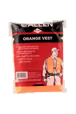 Allen 15753 Safety Vest 2XL Orange Polyester