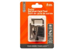 Survive Outdoors Longer 140-0004 SOL Packit Survival Card Tool