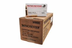 Winchester WM80 7.62x51 NATO 149gr FMJ Ball Rifle Ammo - 500 Rounds
