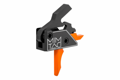 MIMTAC Drastic AR-15 9mm PCC Drop-In Single Stage Trigger - 3.5lb - Flat, Orange