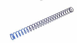 Walther P22, P22Q, P22QD Recoil Spring