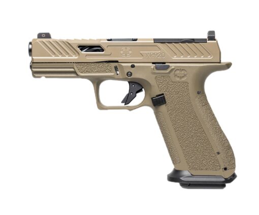 Shadow Systems CA Compliant XR920 Elite 4 9mm Semi Auto Pistol  101 Rounds  FDE