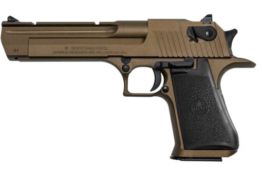 AR15 Discounts Magnum Research Desert Eagle, Semi-automatic, 44 Mag, 6", Steel Burnt Bronze Thumb Safety 8 Rds 1 Mag - $1859.00 at AR15 Discounts
