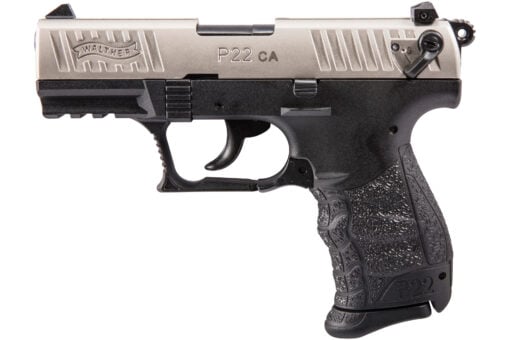 Walther Arms P22CA 34 Compact 22LR 10Rd  Silver