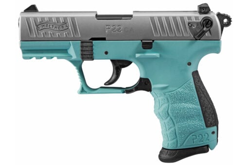 Walther Arms P22CA Double ActionSingle Action 34 22LR 10Rd  Angel Blue