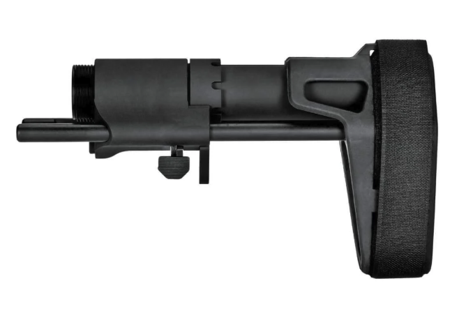 SB Tactical SBPDW Pistol Stabilizing Brace - AR - Black - PDW-01-SB