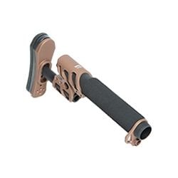 ODIN Works Zulu Adjustable Stock w/ Padded Pistol Buffer Tube and Back Plate - Coyote Brown - AR15 Discounts