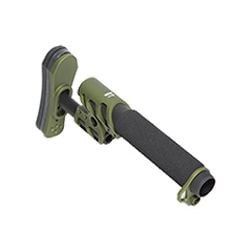 ODIN Works Zulu Adjustable Stock w/ Padded Pistol Buffer Tube and Back Plate - Green - AR15 Discounts